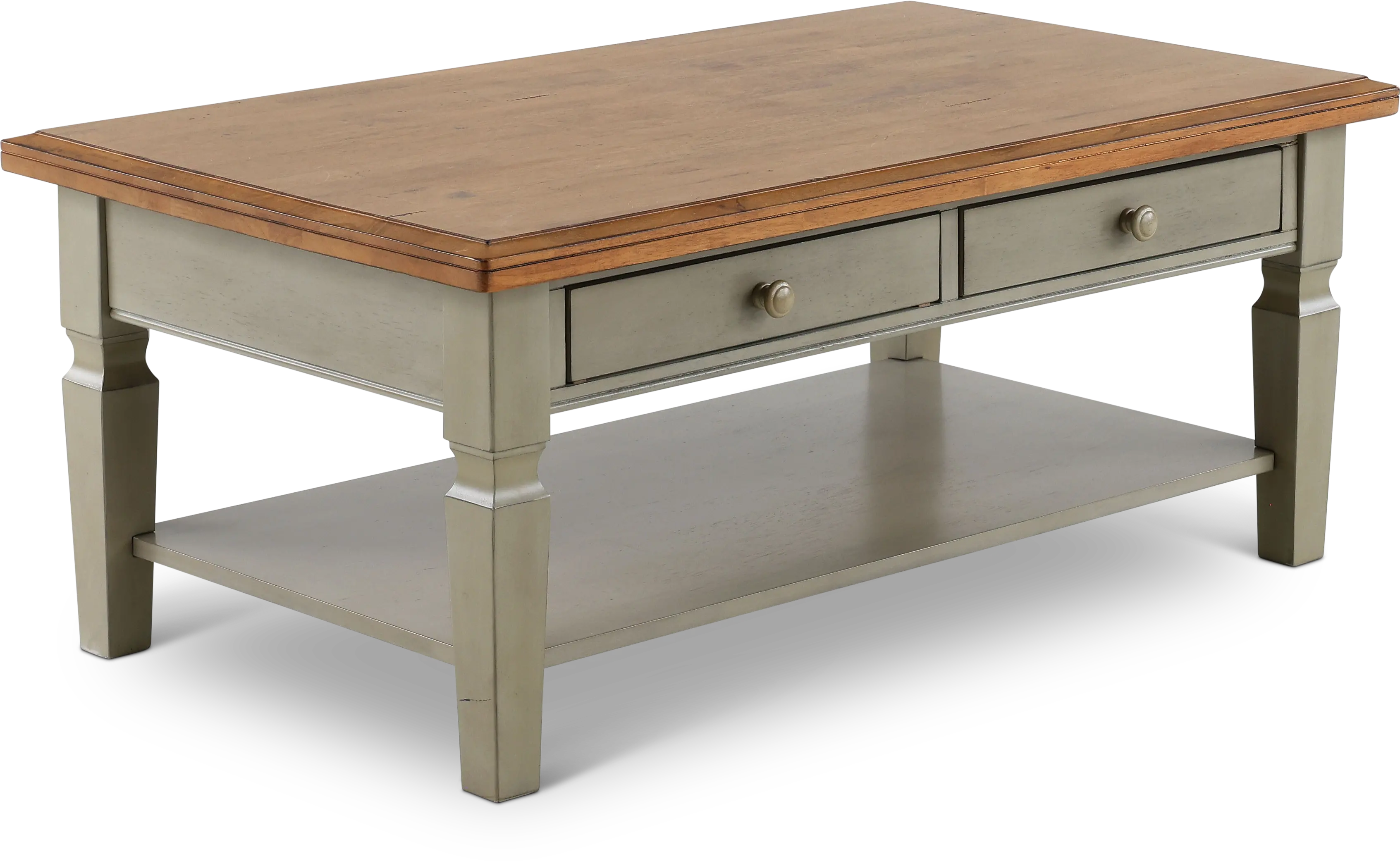 Barnwell Two Tone Coffee Table