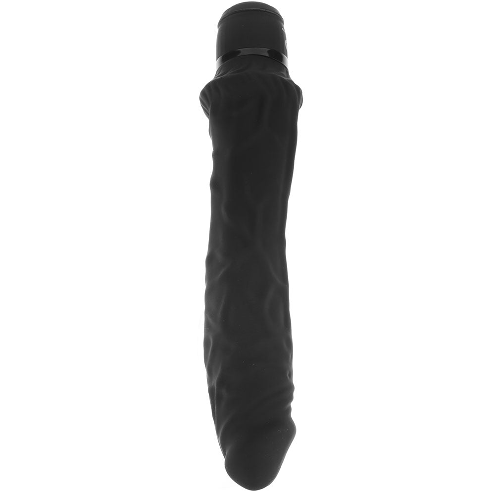 PowerCock 8 Inch Girthy Realistic Vibe in Black