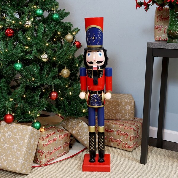 Conrad the Bold Indoor Christmas Nutcracker Statue