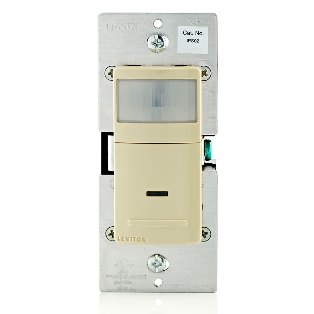 Leviton Decora Occupancy Motion Sensor Switch 2.5A 120V Ivory ;