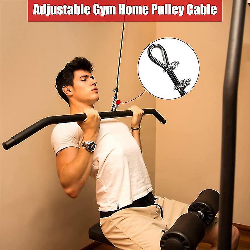 400cm Home Gym Fitness Lat Pulldown Cable， Length For Pulley System