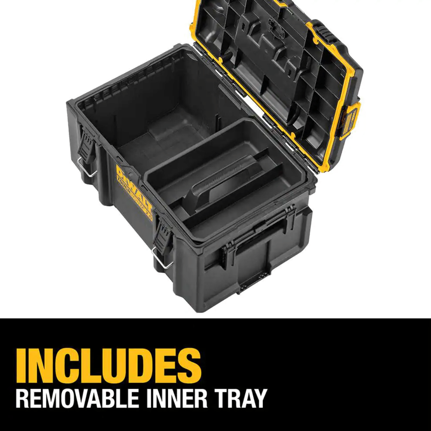 Dewalt ToughSystem 2.0 Small Tool Box with Bonus 22 in. Medium Tool Box and 24 in. Mobile Tool Box， 3-Piece Set Dwst08165w00450