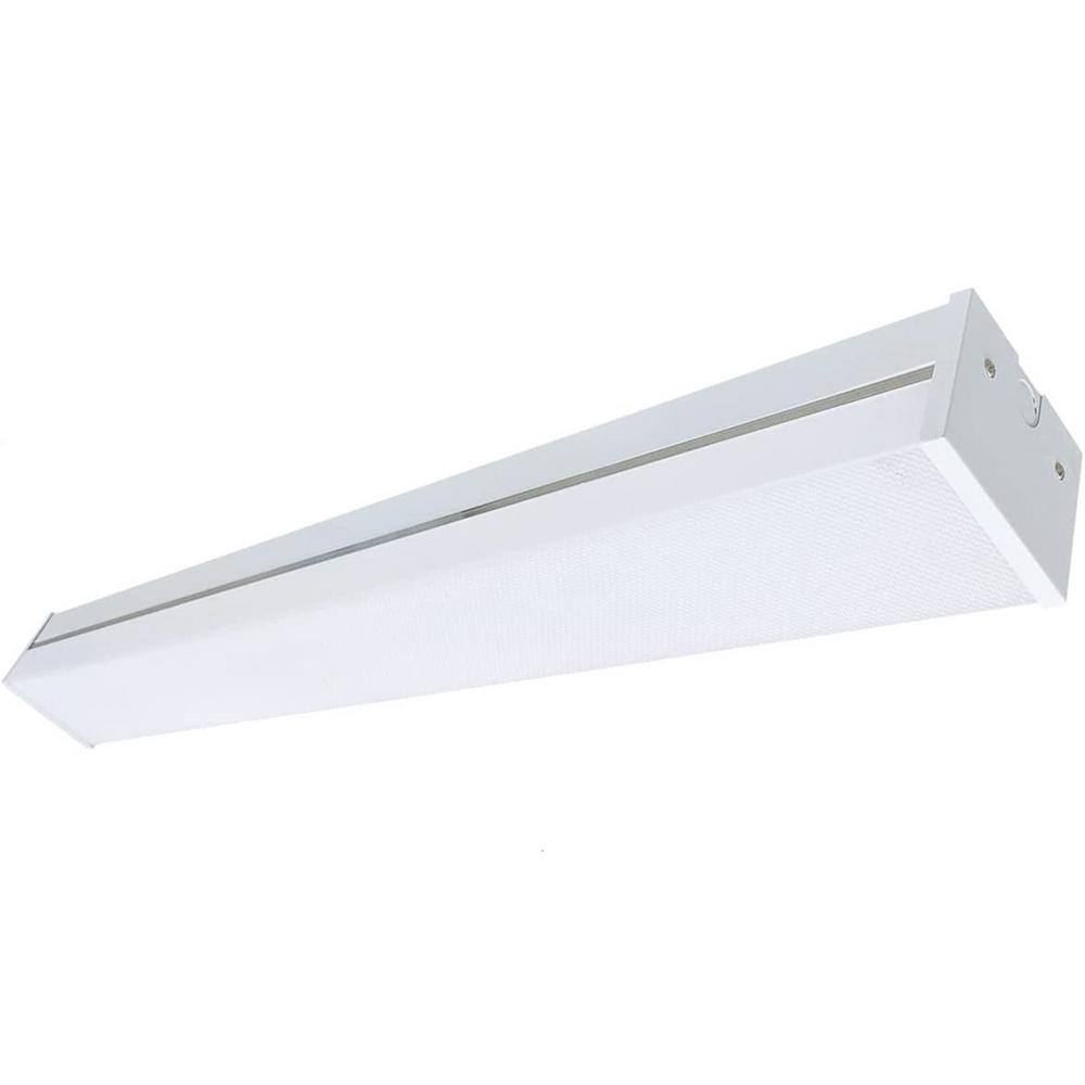 Sunlite 2 ft. LED Dimmable Commercial Residential Built-In Battery Color Tunable 3000K4000K5000K Linear Strip Light Fixture HD04008-1