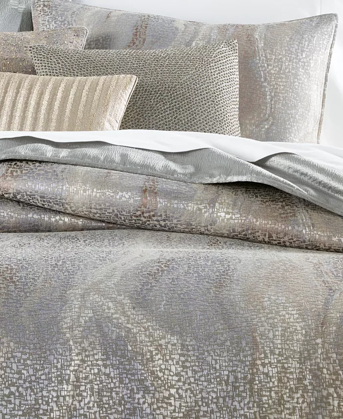 Hotel Collection CLOSEOUT! Terra Duvet Cover， Full Queen，