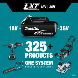 Makita 18V LXT Lithium-Ion High Capacity Battery Pack 4.0Ah with Fuel Gauge and Charger Starter Kit BL1840BDC1