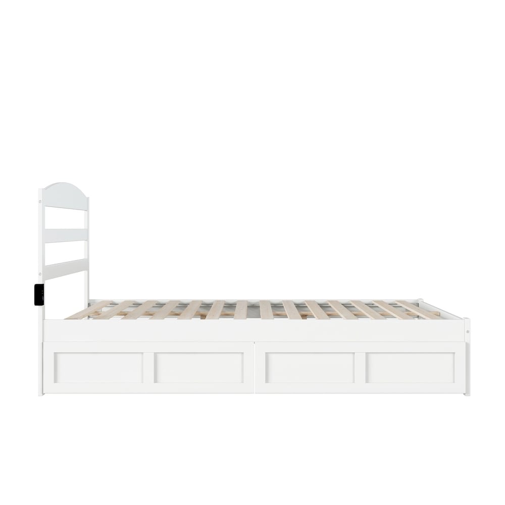 Warren Platform Bed with 2 Storage Drawers