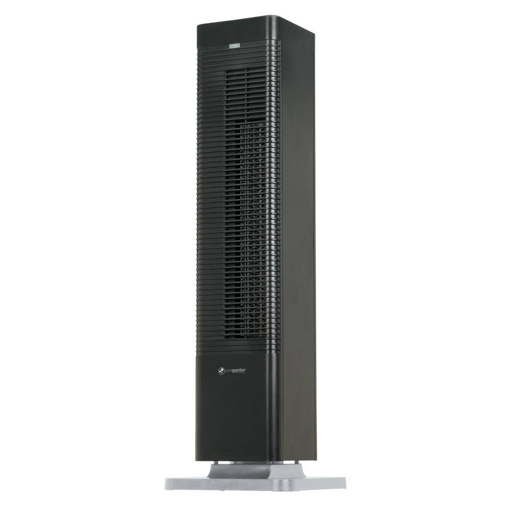 Pure Guardian Oscillating 27 in. Whole Room Tower Heater and Fan with Remote Control HTR410B