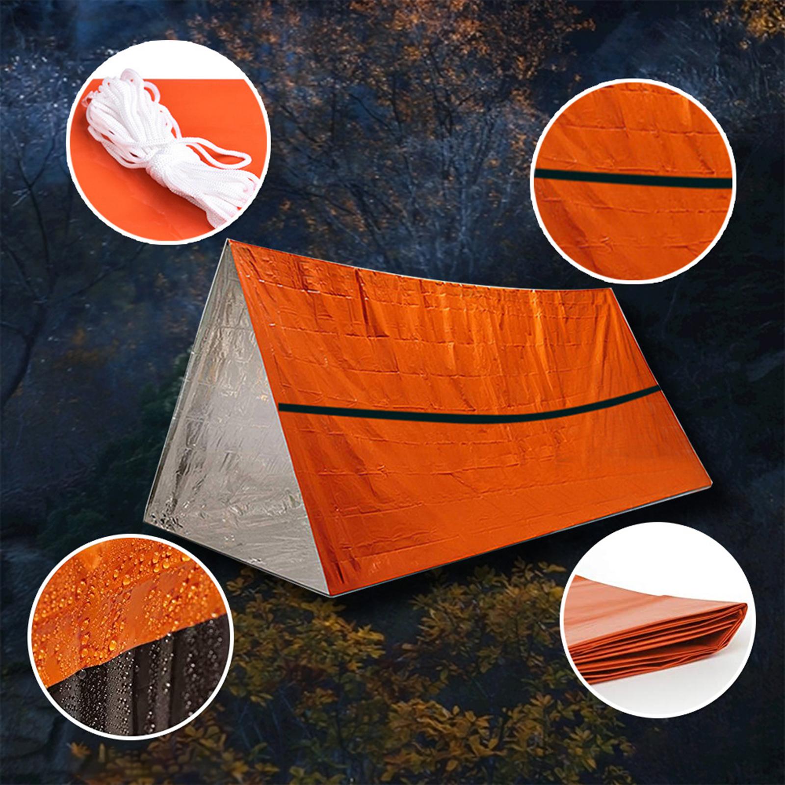 Sleeping Bag, Thermal Sack Blanket, Waterproof Lightweight, Portable Sack for Camping Hiking Outdoor Adventure Activities