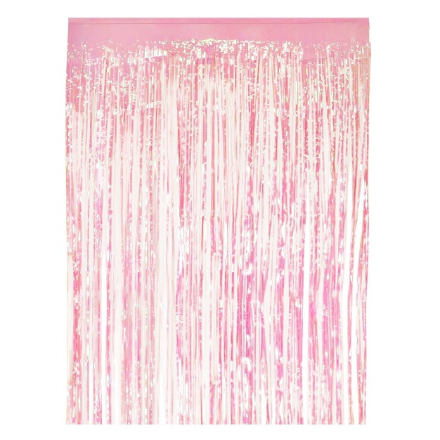 Fringe Backdrop D cor Pink