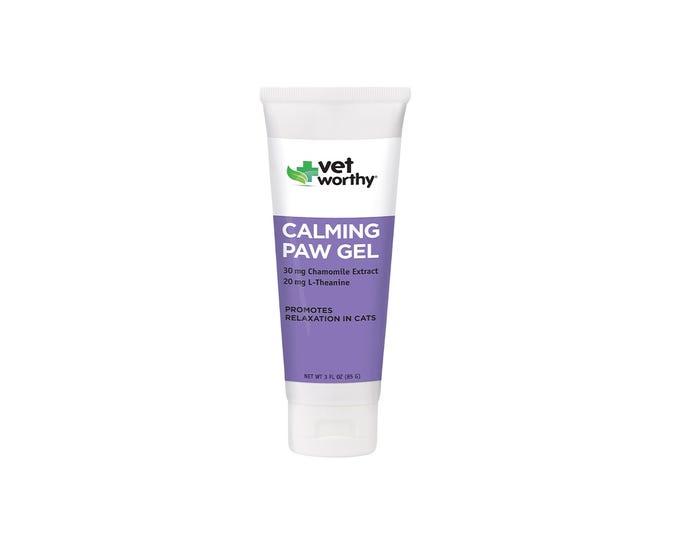 Vet Worthy Calming Paw Gel For Cats， 3 Oz. - 0084N