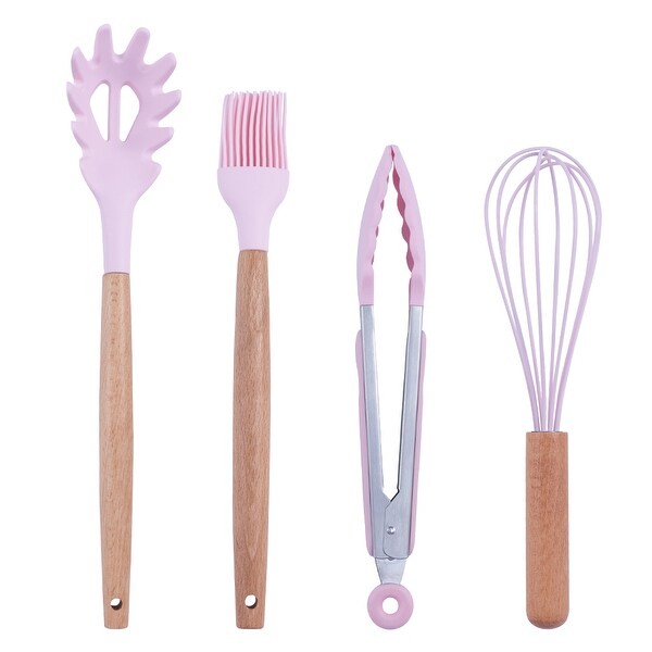 12-Piece Silicone Kitchen Utensils Set