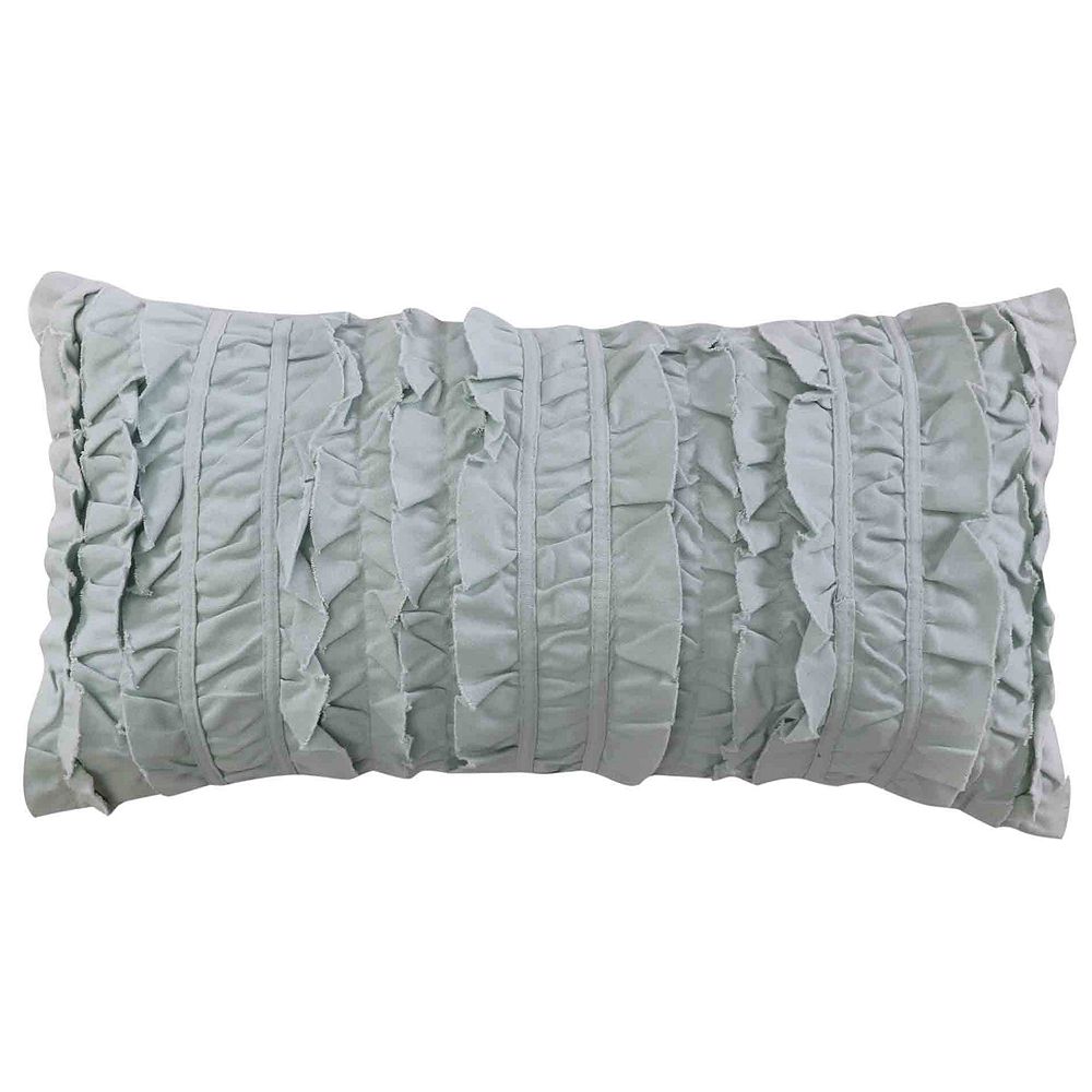 Erika Spa Ruched Throw Pillow