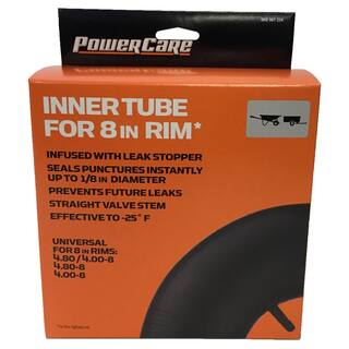 PowerCare Replacement Inner Tube with Leak Stopper for Wheelbarrow Tires with 8 in. Rim 490-328-H013