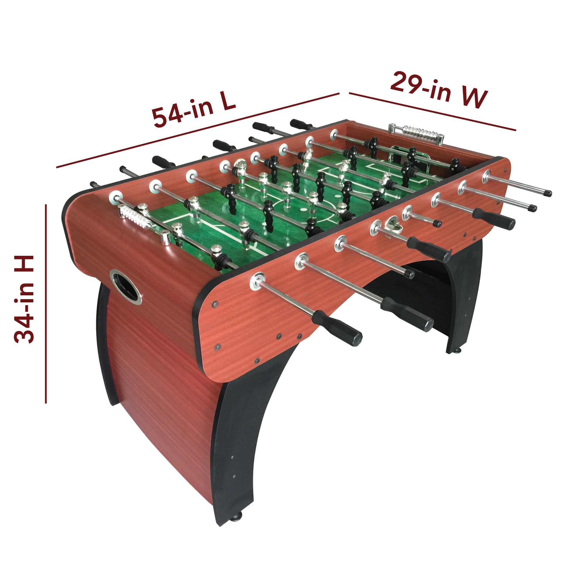 Hathaway Metropolitan 54-in Foosball Table