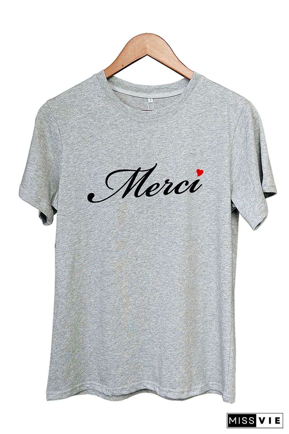 Merci Graphic Tee Wholesale