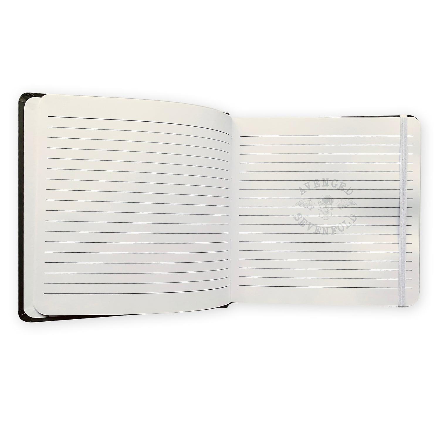 Avenged sevenfold notebook: death bat crest (hard back)