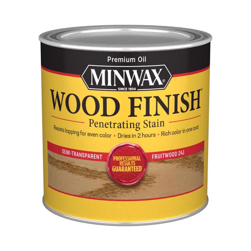 STAIN MINWX8OZ FRUITWOOD