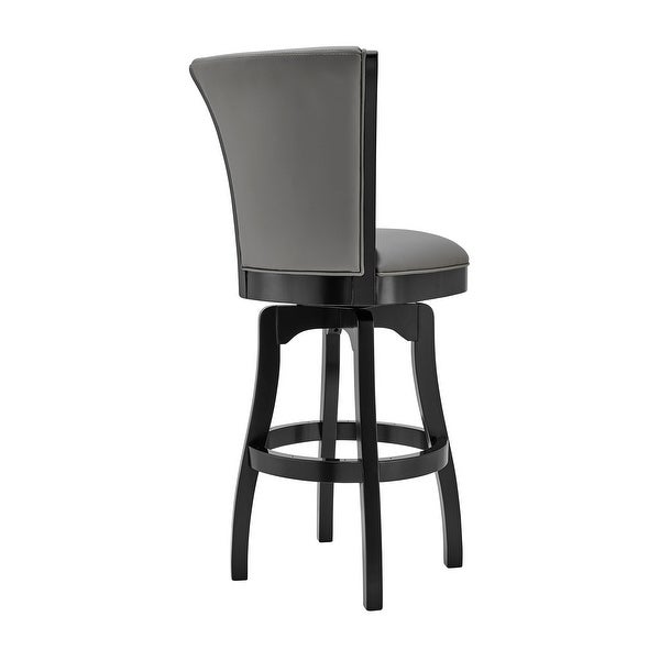 Raleigh Armless Swivel Bar and Counter Height Stool