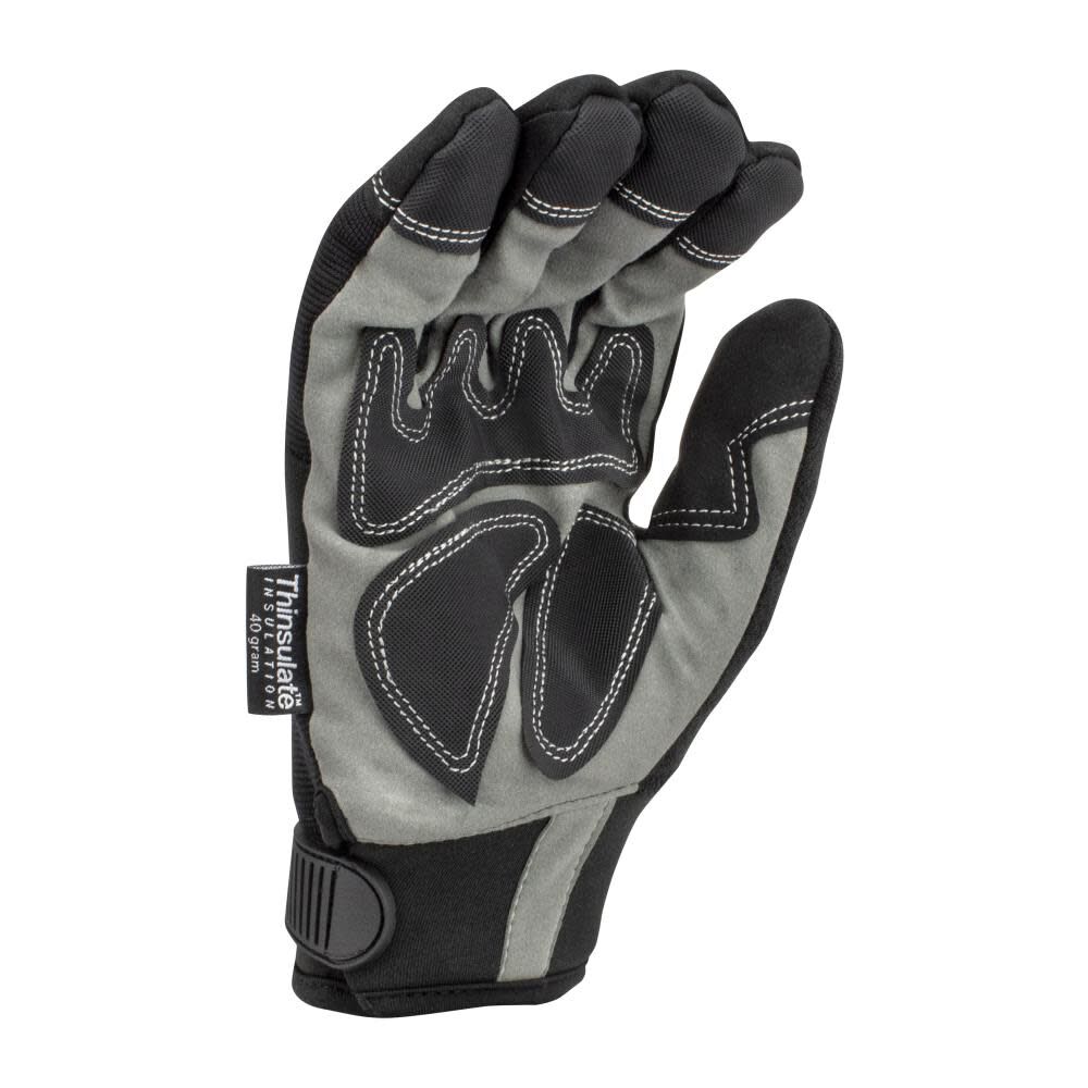 DW Work Gloves Insulated Harsh Condition XL DPG755XL from DW