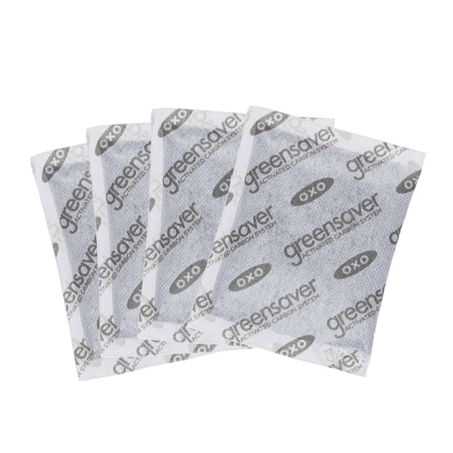 OXO Good Grips White Produce Carbon Filter 4 pk