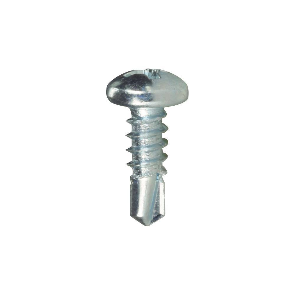 Teks #8 12 in. Phillips Pan-Head Self-Drilling Screws (300-Pack) 21360