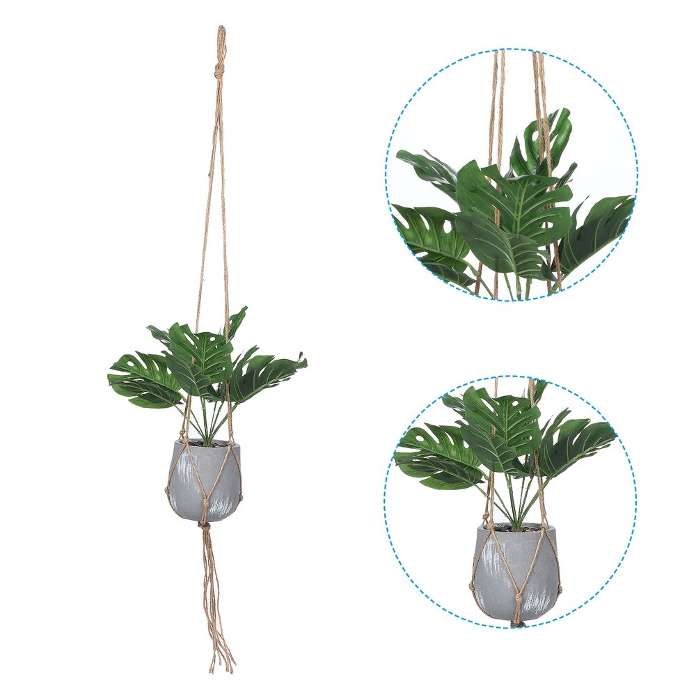 Macrame Hanging Planter  43.3\