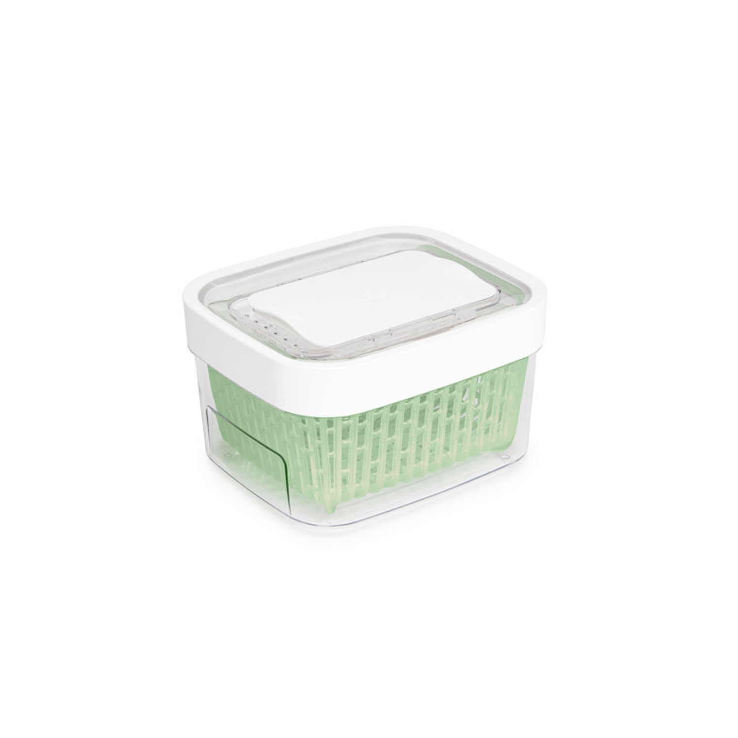 OXO Good Grips 1.6 qt Clear/Green Produce Keeper 1 pk