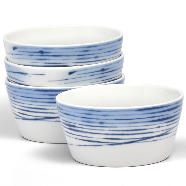 Noritake Hanabi Set Of 4 Cereal Bowls