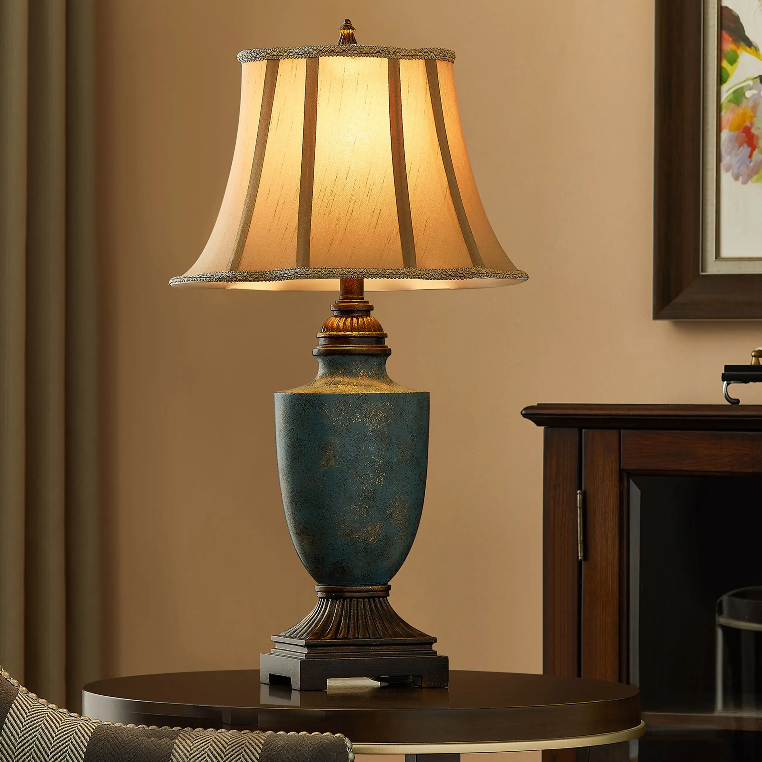 KAWOTI Empire Traditional 27.5'' Table Lamp