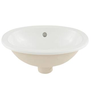 Barclay Products Lily Drop-In Bathroom Sink in White 4-525WH