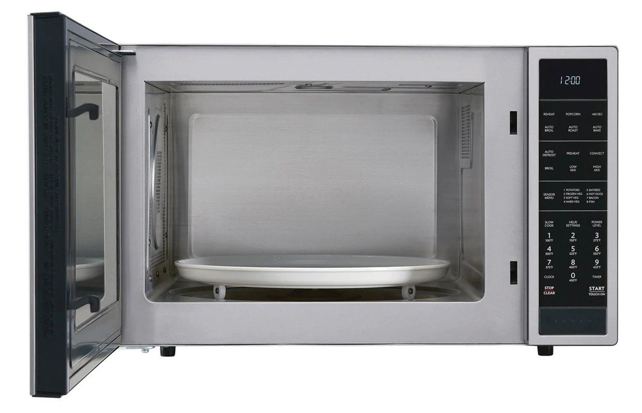 Sharp 1.5 Cu. Ft. Stainless Steel Carousel Convection Microwave Oven