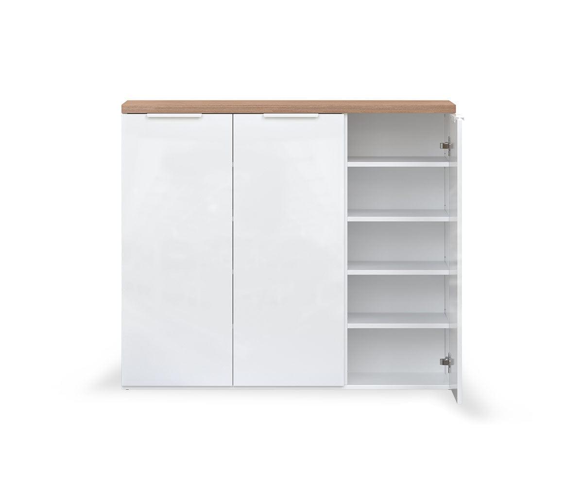 Oakley 3-Door Shoe Cabinet