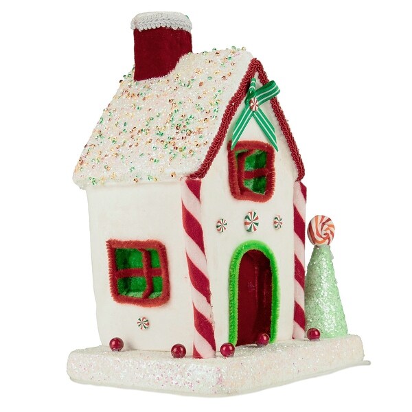 Peppermint Candy House Christmas Decoration