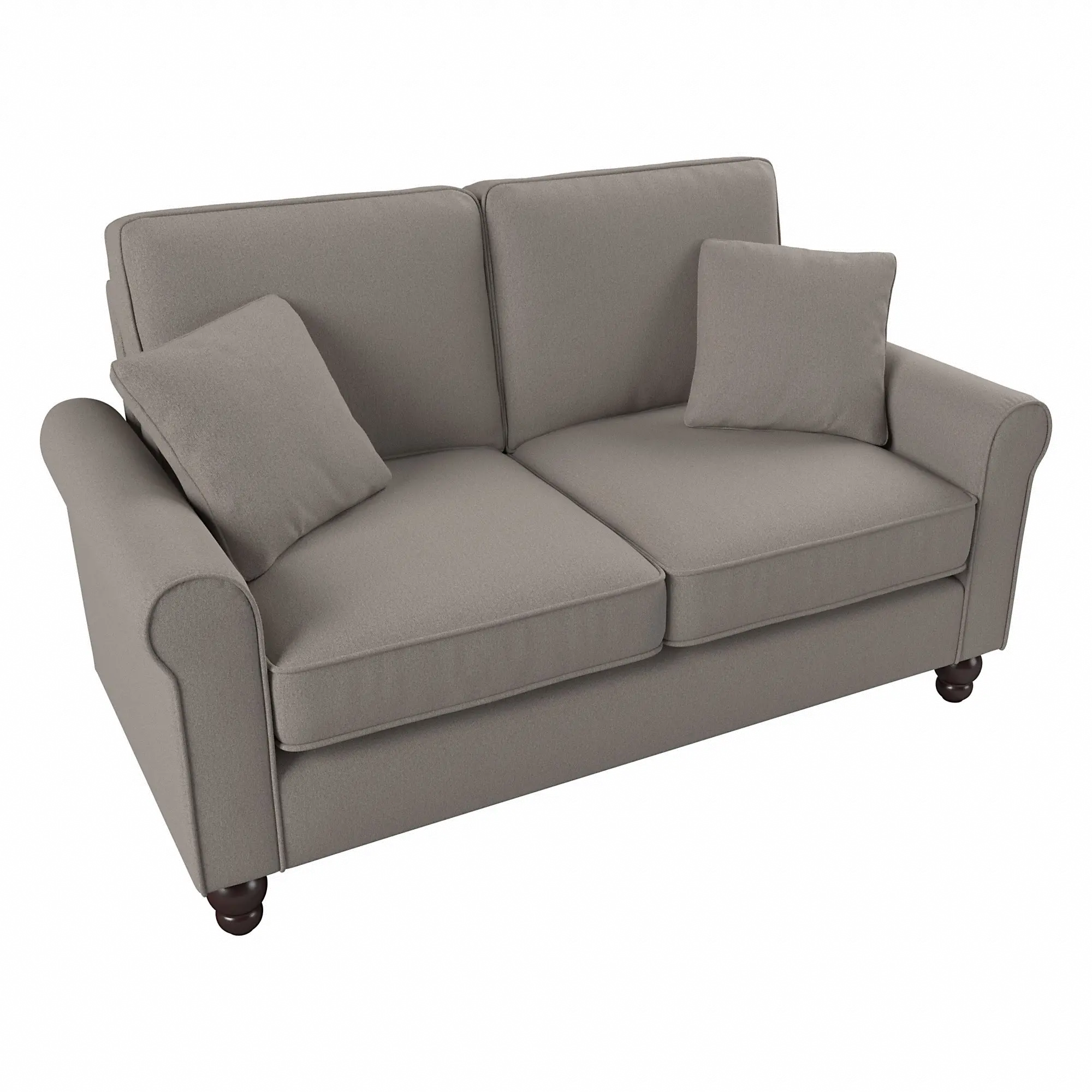 Hudson Beige Loveseat - Bush Furniture