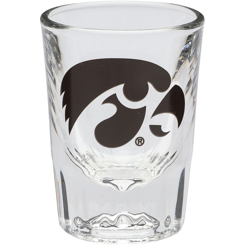 Iowa Hawkeyes 2oz. Fluted Collector Shot Glass