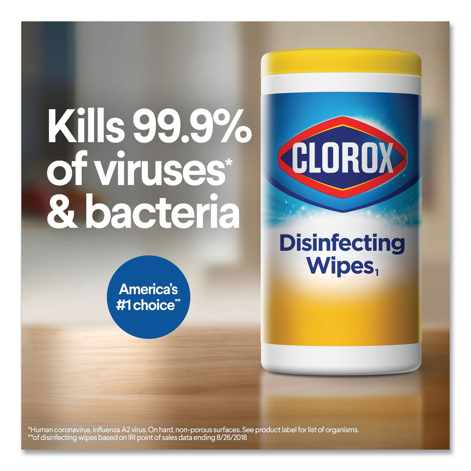 Disinfecting Wipes by Cloroxandreg; CLO30112