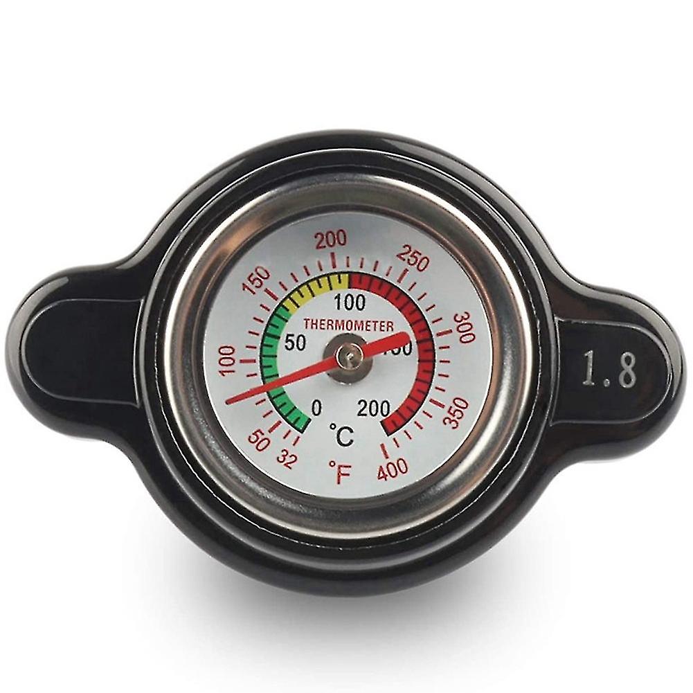 High Pressure Radiator Cap With Temperature Gauge， 1.8 Bar Radiator Cap 25.6psi For