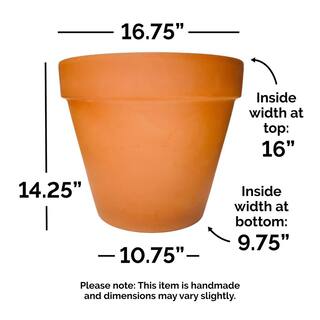 Pennington 17 in. Large Terra Cotta Pot 100043021