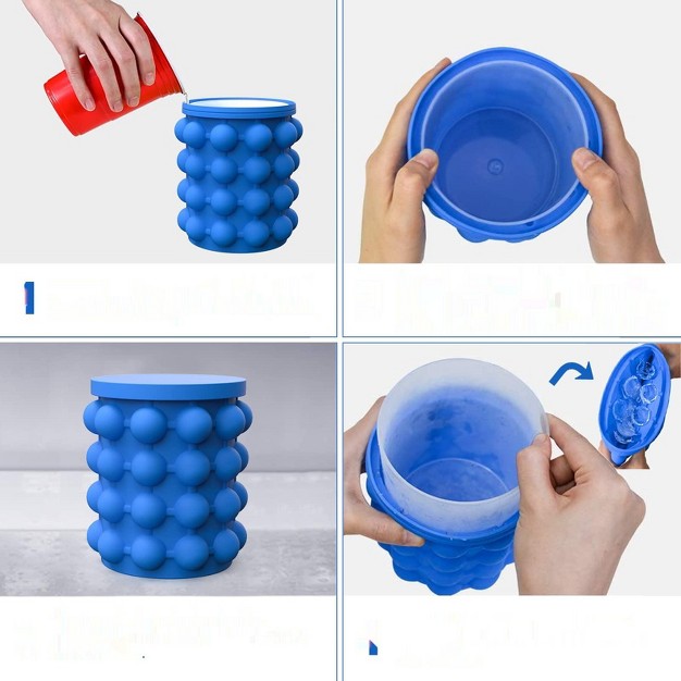 Alladinbox Silicone Ice Cube Trays