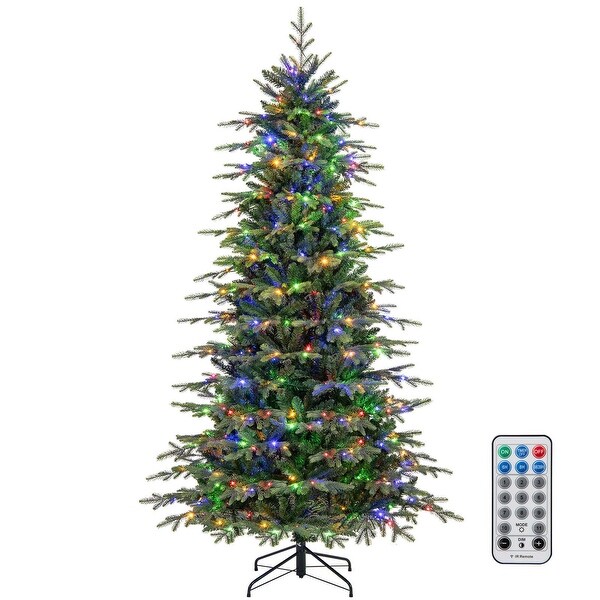 Costway 6/7.5/9 FT Artificial Christmas Tree with 714/1162/1770 Branch