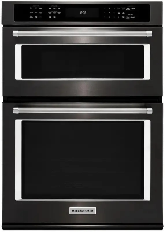 KitchenAid Combination Wall Oven KOCE500EBS