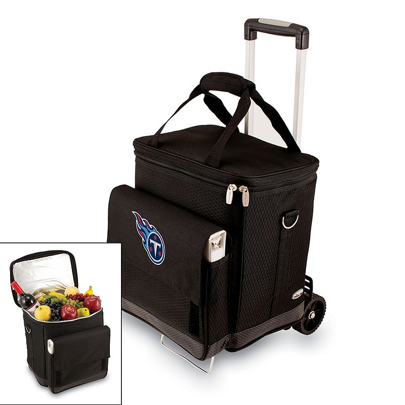 Picnic Time Tennessee Titans Cellar Insulated Wine Cooler and Hand Cart