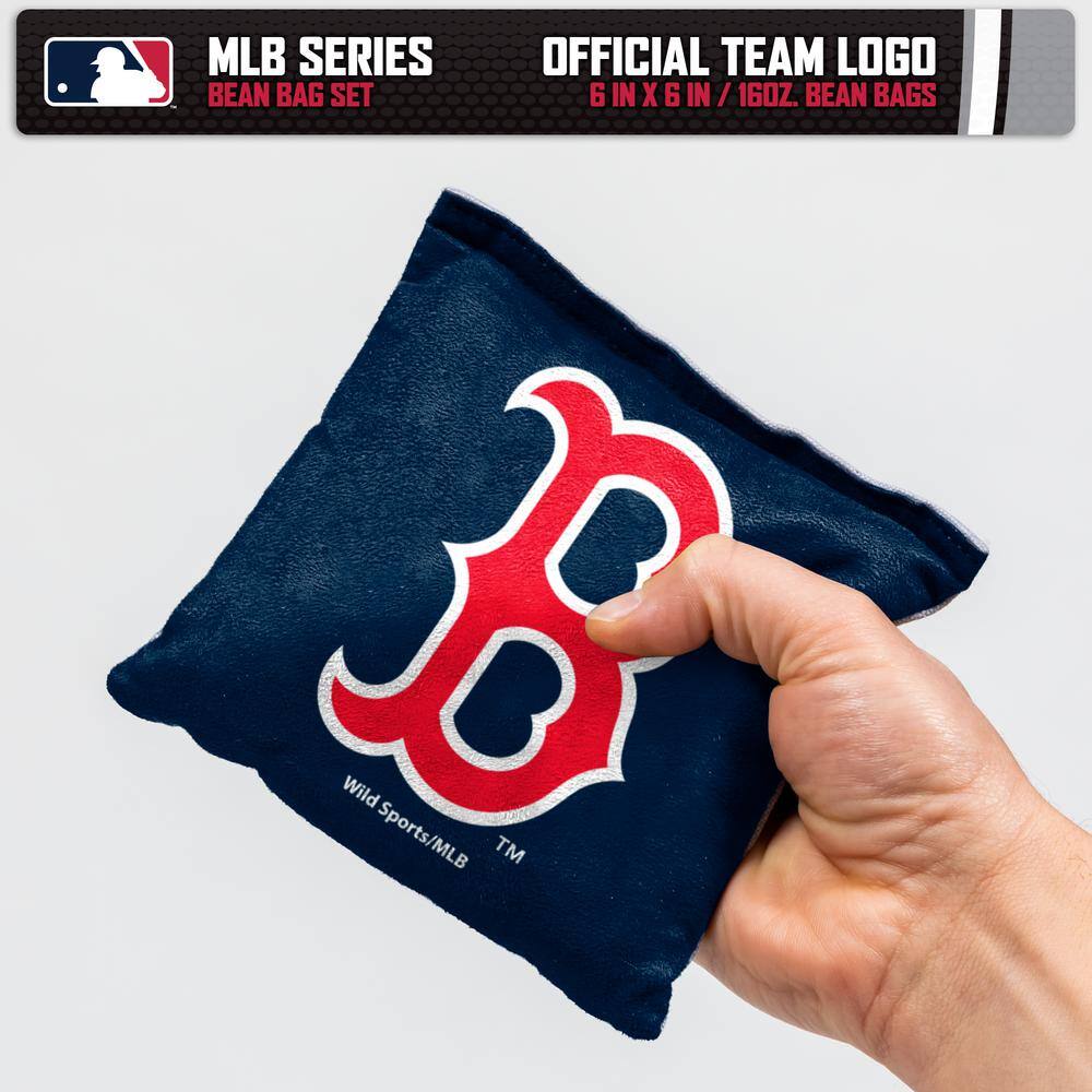 Wild Sports Boston Red Sox 16 oz. Dual-Sided Bean Bags (8-Pack) 1-16188-SS238D