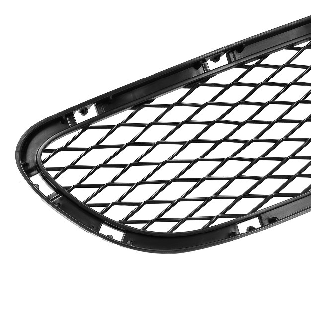 Unique Bargains Car Front Bumper Lower Center Grille Cover 51117198906 For Bmw 323i 2009 2011 Black 1pc