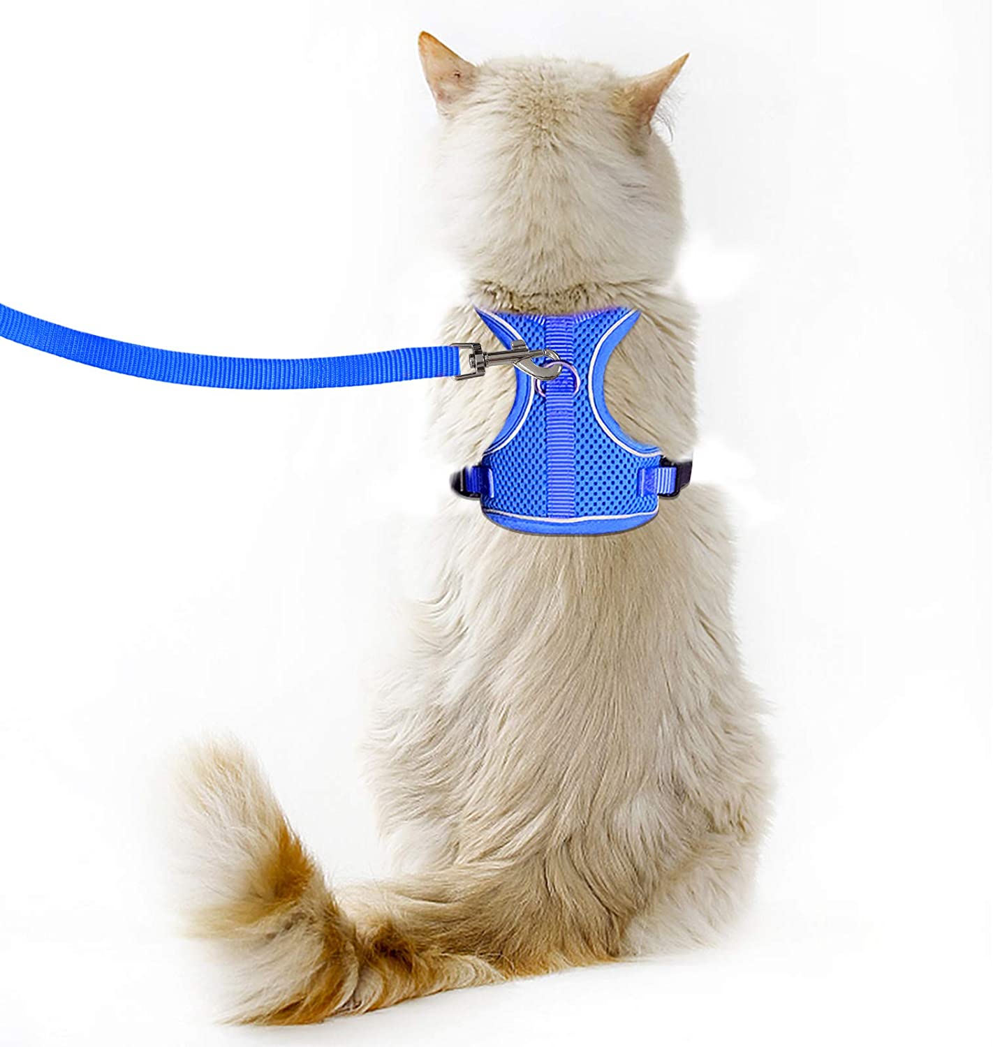 Cat Harness and Leash Proof Reflective for Adult Cats Soft and Breathable Vest