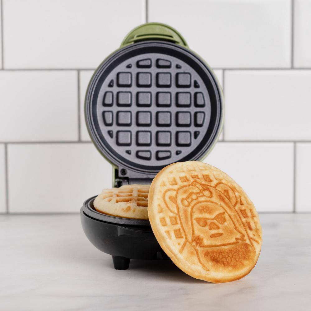 Uncanny Brands Star Wars Multicolor Ewok Mini American Waffle Maker WM3-SRW-EWO