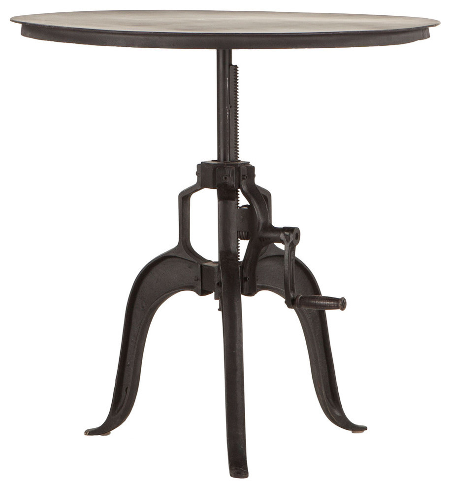 Artezia Adjustable Side Table   Industrial   Side Tables And End Tables   by World Interiors  Houzz