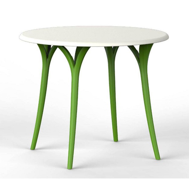 Chloe Round Garden Table Green Lagoon