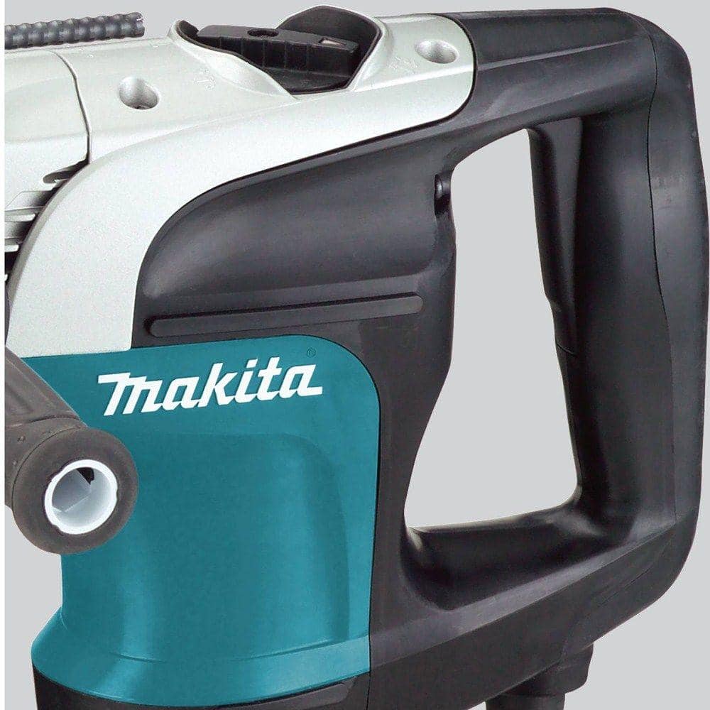 Makita 10 Amp 1-9/16 in. Corded SDS-MAX Concrete/Masonry Rotary Hammer Drill with Side Handle and Hard Case HR4002