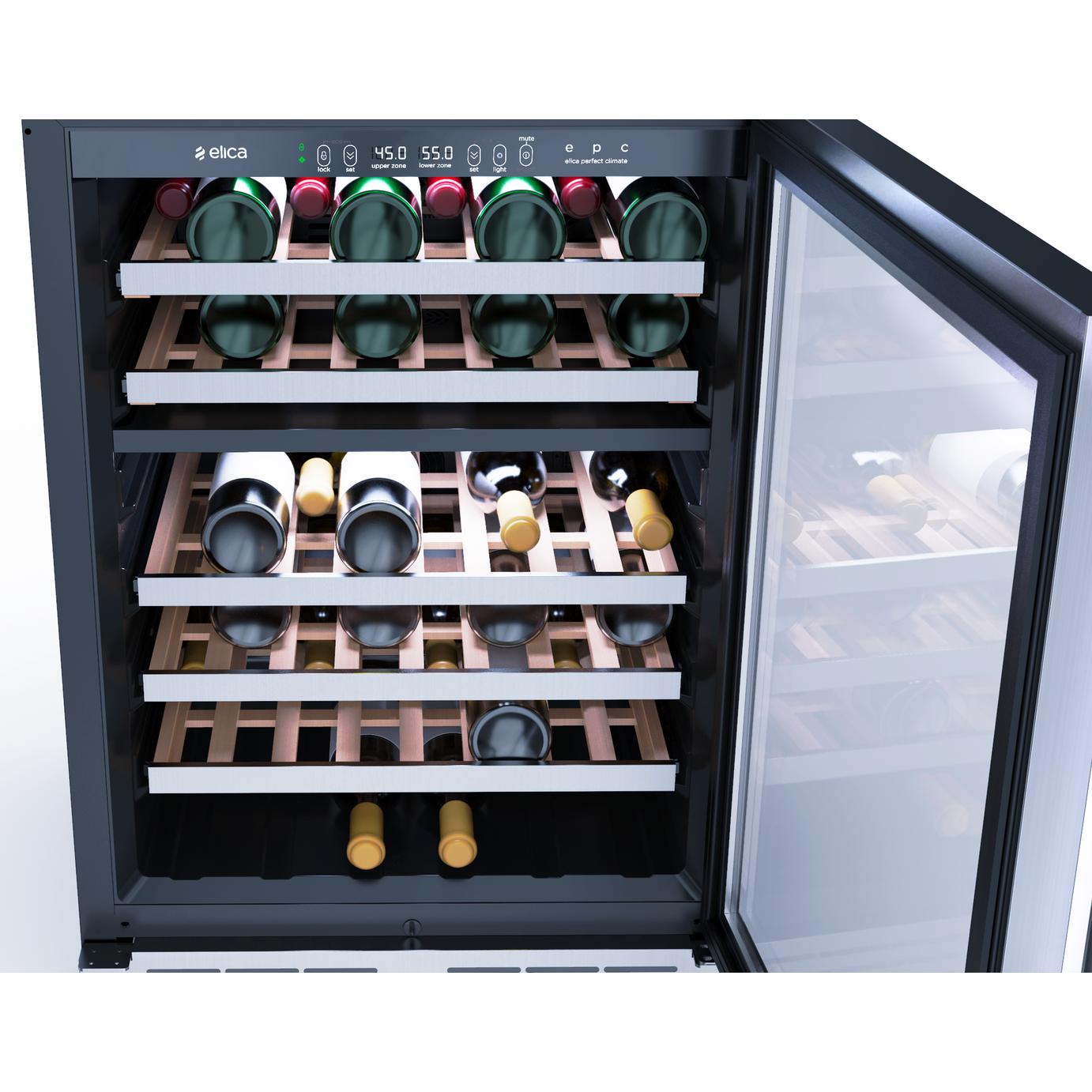 Elica 52-bottle Riserva Series Wine Cooler EWS52SS1